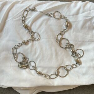 Lia Sophia silver necklace